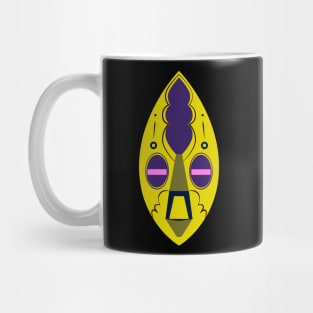 African Festival Mask Mug